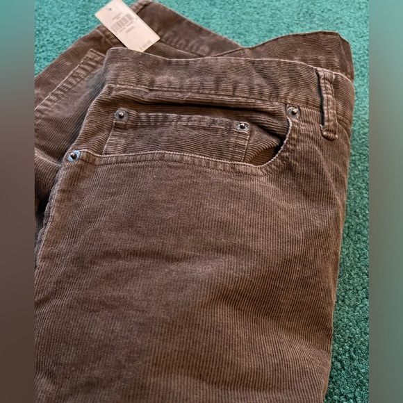 Gap Slim Brown Corduroy 36x32 - Picture 3 of 16